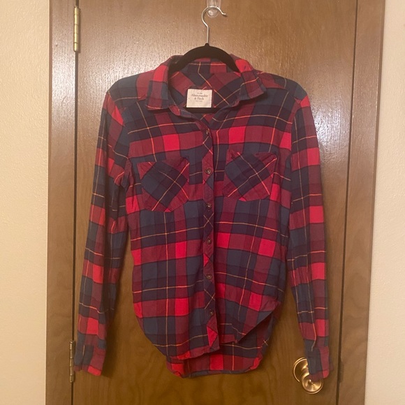Abercrombie & fitch flannel small - Picture 1 of 5